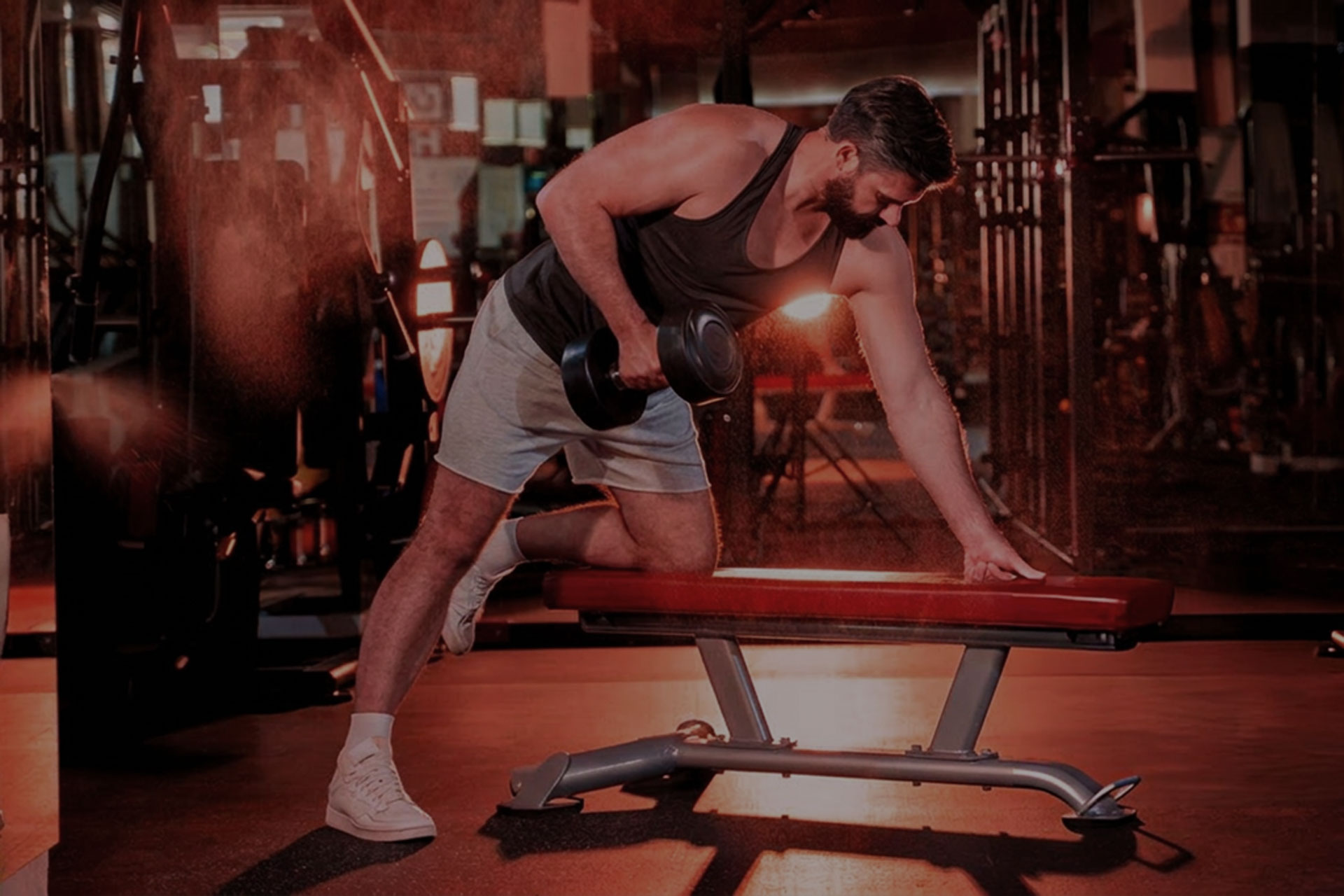 Elite fitness facility interior